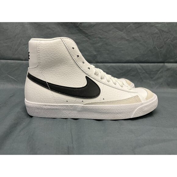 Nike Girls Blazer Mid 77 (GS) Sneakers Leather White Black Size 6.5 NEW NO BOX! - Picture 9 of 10